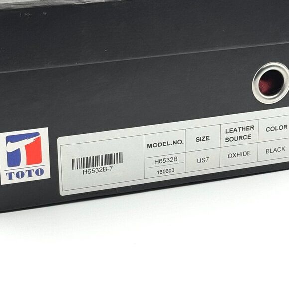 TOTO Men's Invisible Height Increasing Elevator Patent Leather Shoes - Picture 8 of 8